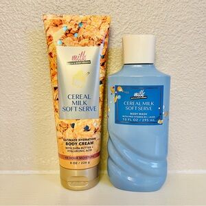 Milk Bar Cereal Milk Soft Serve - Body Wash & Body Cream